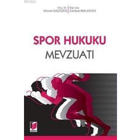 SPOR HUKUKU MEVZUATI - MUSTAFA AVCI