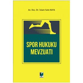 SPOR HUKUKU MEVZUATI - MUSTAFA AVCI