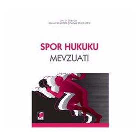 SPOR HUKUKU MEVZUATI - MUSTAFA AVCI