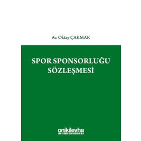 Spor Sponsorluğu Sözleşmesi - Oktay Çakmak