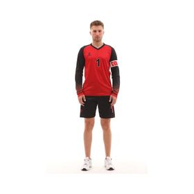 Sportech R0124 Kırmızı Sünger Destekli Kaleci Forma Takımı