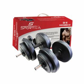 Sportica SR-16 16 Kg Vinyl Dambıl Set