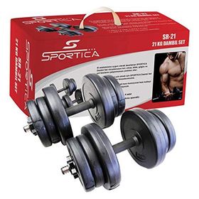 Sportica Sr21 21Kg Plastik Dambıl Seti