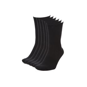 Sportive 20240802001 Nuvola-3 6'lı Siyah Unisex Günlük Stil Çorap