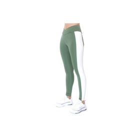 Sportive 21KKTP11C01 Kadın Color Block Legging Kadın Yeşil Koşu Tayt