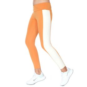 Sportive 21KKTP11C01 Kadın Color Block Legging Kadın Yeşil Koşu Tayt