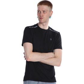 Sportive 22KETP18D01-SYH Conforto Erkek Siyah Antrenman T-Shirt