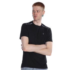 Sportive 22KETP18D01-SYH Conforto Erkek Siyah Antrenman T-Shirt