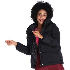 Sportive 22KKTL21B02-SYH Favola Puffer Over Kadın Siyah Günlük Stil Mont