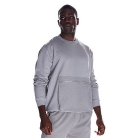 Sportive 23KETL 13D02-GNT Mezzaluna Gri Günlük Stil Erkek Sweatshirt