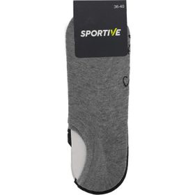 Sportive 24KA02 Rayas Beyaz 2'li Unisex Günlük Stil Çorap
