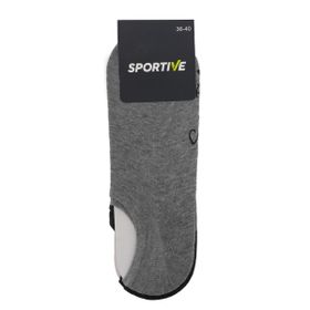Sportive 24KA02 Rayas Beyaz 2'li Unisex Günlük Stil Çorap