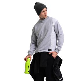 Sportive 24KE003-GRI Alicante Gri Günlük Stil Erkek Sweatshirt