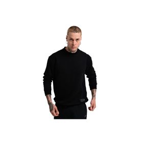 Sportive 24KE003-SYH Alicante Siyah Günlük Stil Erkek Sweatshirt