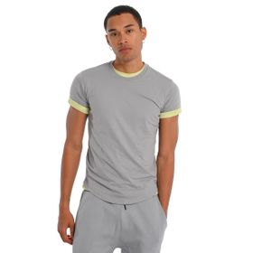 Sportive 24KE004-GRI Ognian2 Gri Günlük Stil Erkek T-Shirt