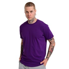 Sportive 24KE004-MOR Ognian 2 Mor Günlük Stil Erkek T-Shirt