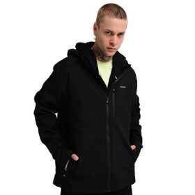 Sportive 24KE020-SYH Orense Softshell Siyah Günlük Stil Erkek Mont