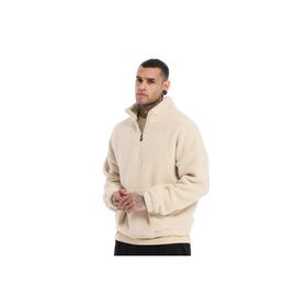 Sportive 24KE022-OAT Sherpa Bej Günlük Stil Erkek Polar