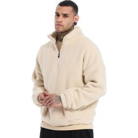 Sportive 24KE022-OAT Sherpa Bej Günlük Stil Erkek Polar