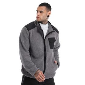 Sportive 24KE023-GRI Sherpa Gri Günlük Stil Erkek Polar