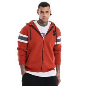 Sportive 24KE031-KRMT Munich Turuncu Günlük Stil Erkek Sweatshirt