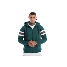 Sportive 24KE031-YSL Munich Yeşil Günlük Stil Erkek Sweatshirt