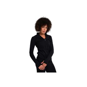 Sportive 24KK004-SYH Almeria Midlayer Siyah Koşu Kadın Sweatshirt