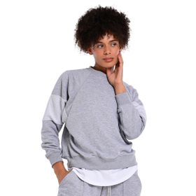 Sportive 24KK006-GRI Huesca Gri Günlük Stil Kadın Sweatshirt