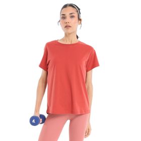 Sportive 24KK007-KRMT Icona3 Turuncu Günlük Stil Kadın T-Shirt