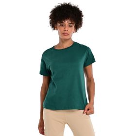 Sportive 24KK007-KYSL Icona 3 Yeşil Günlük Stil Kadın T-Shirt