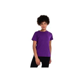 Sportive 24KK007-MOR Icona 3 Mor Günlük Stil Kadın T-Shirt