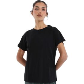 Sportive 24KK007-SYH Icona3 Siyah Günlük Stil Kadın T-Shirt
