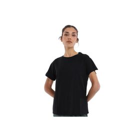 Sportive 24KK007-SYH Icona3 Siyah Günlük Stil Kadın T-Shirt
