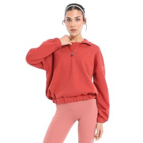 Sportive 24KK012-KRMT Burgos Turuncu Günlük Stil Kadın Sweatshirt