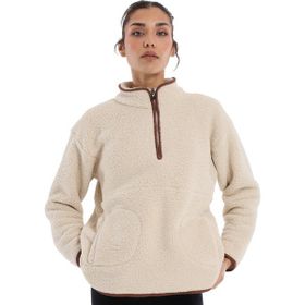 Sportive 24KK018-OAT Sherpa Bej Günlük Stil Kadın Polar