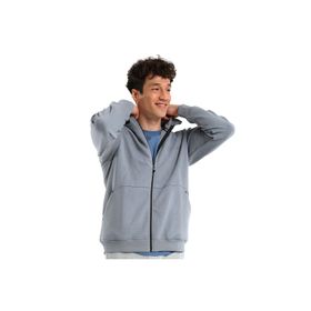 Sportive 24YETL13D03-GRI Terra Gri Erkek Sweatshirt