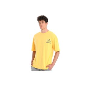 Sportive 24YETL18B04-SRI Island Sarı Günlük Stil Erkek T-Shirt