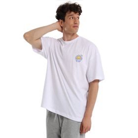 Sportive 24YETL18B05-BYZ Paradise Beyaz Günlük Stil Erkek T-Shirt