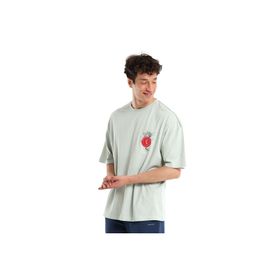 Sportive 24YETL18B09-YSL Tokyo Yeşil Günlük Stil Erkek T-Shirt