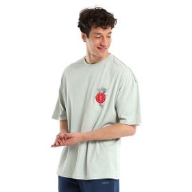 Sportive 24YETL18B09-YSL Tokyo Yeşil Günlük Stil Erkek T-shirt