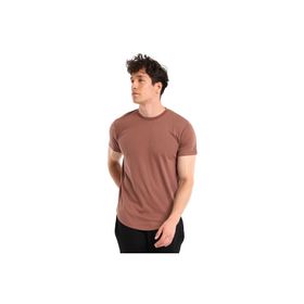 Sportive 24YETL18D05-KHV Ognian Kahverengi Günlük Stil Erkek T-Shirt