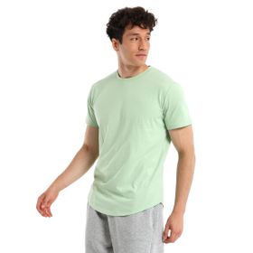 Sportive 24YETL18D05-YSL Ognian Yeşil Günlük Stil Erkek T-Shirt