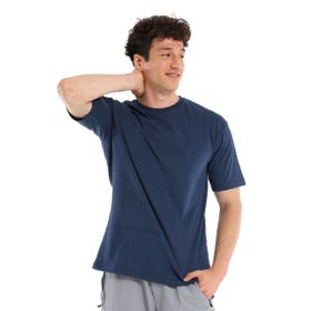 Sportive 24YETL18D06-LCV Nove Mavi Günlük Stil Erkek T-Shirt