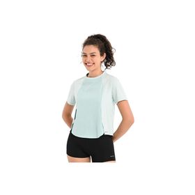 Sportive 24YKTL18D14-MNT Fiore Yeşil Günlük Stil Kadın T-Shirt