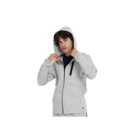 Sportive 25KE1007-KML Arvada Full-Zip Gri Günlük Stil Erkek Eşofman Üstü
