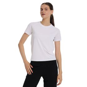 Sportive 25KK1046-KBYZ Beyaz Mira Kadın Koşu T-Shirt