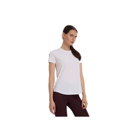 Sportive 25KK1047-KBYZ Beyaz Zana Kadın Koşu T-Shirt