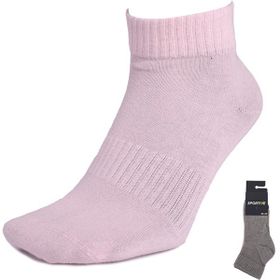 Sportive 25YEC008-GRIPMB Gri 2'li Unisex Soket Çorap