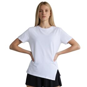 Sportive 25YK014-BYZ Aso Beyaz Günlük Stil Kadın T-shirt