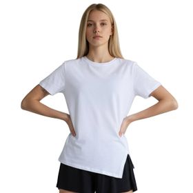 Sportive 25YK014-BYZ Aso Beyaz Günlük Stil Kadın T-shirt